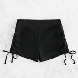 Swim Basics Shorts bikini con cordon lateral