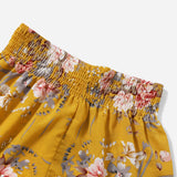 VCAY Shorts de cintura fruncido floral