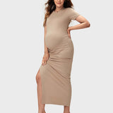 BASICS Maternidad Vestido ajustado de muslo con abertura
