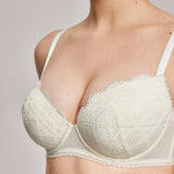 Luvlette Brasier push-up doble con encaje