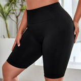 Yoga Basic Shorts deportivos con estiramiento en cuatro direcciones de moldeador cadera