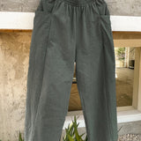 DAZY Pantalones De Pierna Ancha Con Parches De Bolsillo