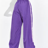 Coolane Pantalones bajo con cordon con costura lateral en contraste