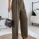 Prive Pantalones con fruncido con bolsillo oblicuo