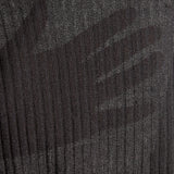 EZwear Body tejido de canale de pecho fruncido de manga farol fruncido