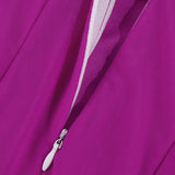 PARTHEA Vestido tubo de muslo con abertura fruncido