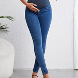 Maternidad Jeans ajustados de cintura ajustable