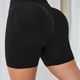 Yoga Basic Shorts deportivos de cintura ancha de moldeador cadera