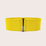 Cinturon de cinta unicolor simple