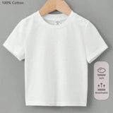 BASICS Bebe Camiseta de 100% algodon unicolor de cuello redondo