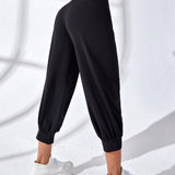 Yoga Basic Pantalones deportivos de cintura ancha