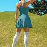 deportivo tenis Vestido con incorporado Shorts