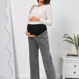 Maternidad Jeans de pierna ancha