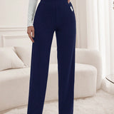 Tall Pantalones rectos con bolsillo oblicuo