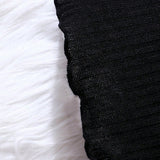 Bebe nina Camiseta ribete con fruncido ribete en forma de lechuga de cuello alto ribete con fruncido