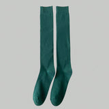 ROMWE Fairycore 1 par Calcetines oscuro verde sobre rodilla