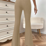 Prive Pantalones de Mujer Liso Elegante