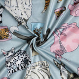 Conjunto De Pijama Con Estampado De Gato