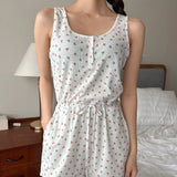 DAZY Pijama Con Estampado Floral Para Mujer