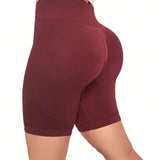 Outdoor Mountain Pantalones Cortos Deportivos De Talla Grande Para Mujer En Color Solido