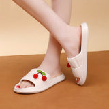 Zapatillas De Interior De Plastico Para Mujer, Sandalias Caseras De Nueva Moda