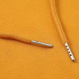 Amarillo / L Buzos con capucha con cordón con forro térmico unicolor