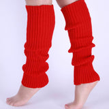 Rojo / Unitalla Calcetines de bailarín tejidos