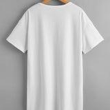 Blanco / M Camisetas Liso Básico
