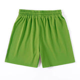 Verde Lima / S Shorts Bolsillo Letras Casual