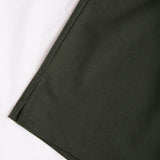 Verde militar / XL Shorts Nudo Liso Casual